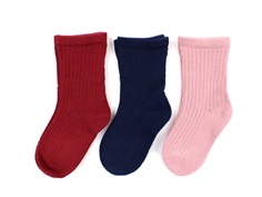 Noa Noa Miniature socks rose/red/blue Art multicolour (3-Pack)